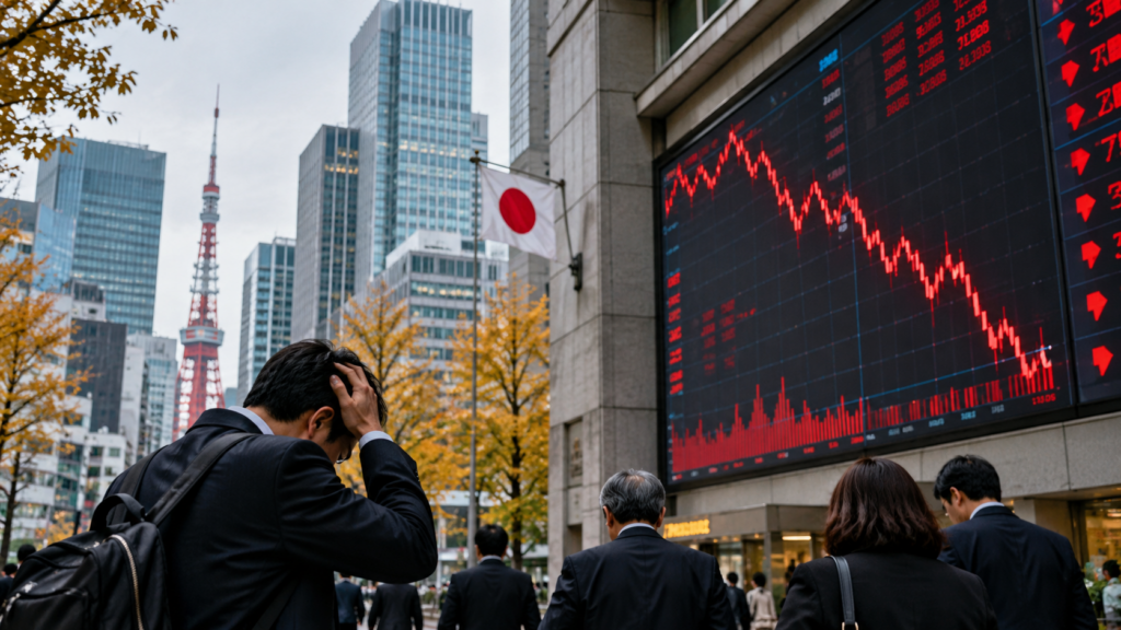 Japan’s Nikkei 225 Ends Lower as SoftBank Sell-Off and Rising Inflation Rattle Investors Nikkei 225 Falls to 68,309.46